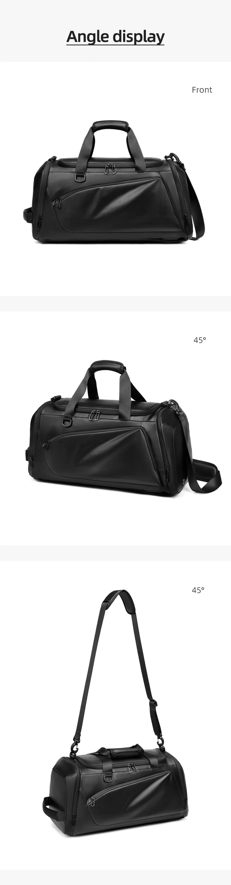 Travel Men sports Backpack Multi functional shoulder bag Women's Swimming Fitness handbag Business outdoor backpack for Shoe bag