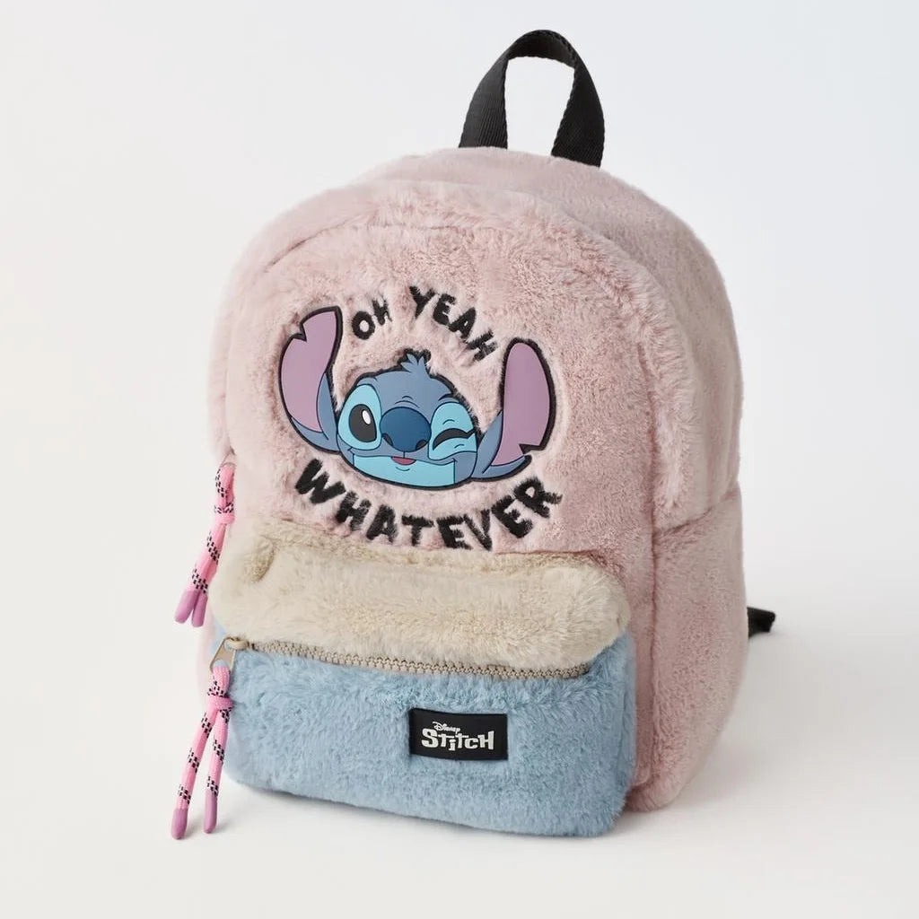 Disney cartoon Mickey Mouse New Kids Backpack Mini Schoolbag Girls and Boys Cute Shoulder Bag