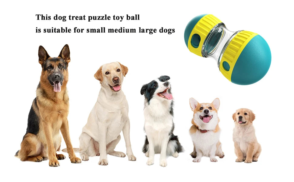 Interactive Dog Puzzle Feeder – Slow Eating & Anti-Anxiety Toy