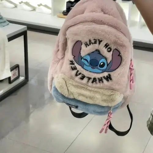 Disney cartoon Mickey Mouse New Kids Backpack Mini Schoolbag Girls and Boys Cute Shoulder Bag