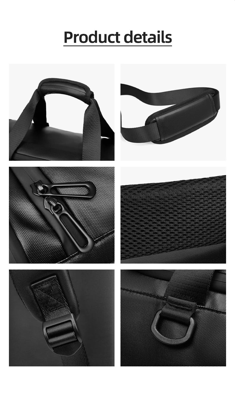 Travel Men sports Backpack Multi functional shoulder bag Women's Swimming Fitness handbag Business outdoor backpack for Shoe bag